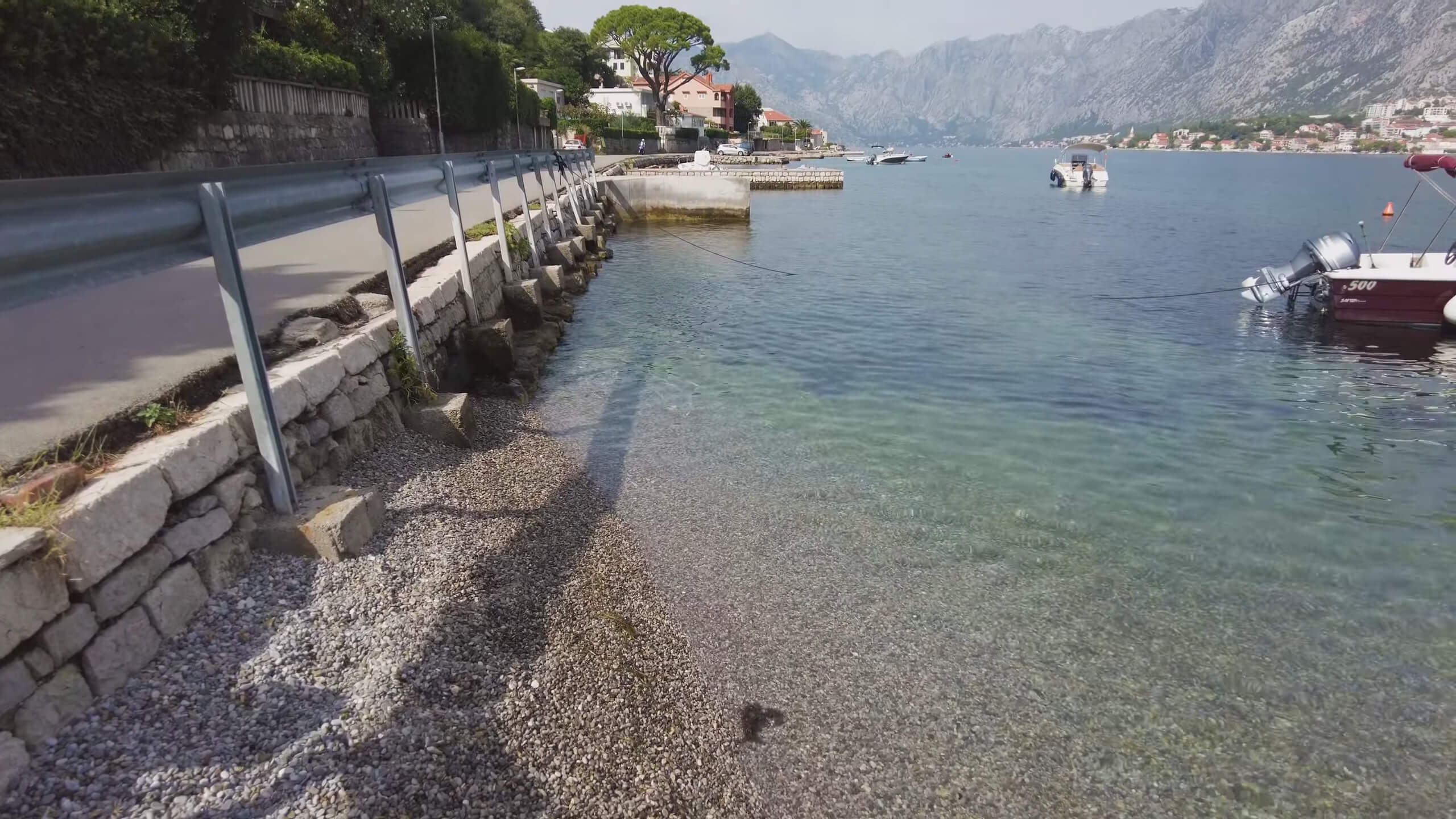 Plaža Muo u Kotoru - jedna od najlepsih