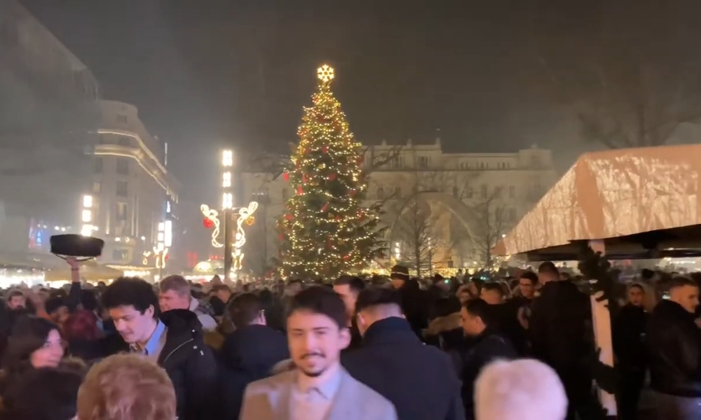 doček Nove godine u Budimpešti