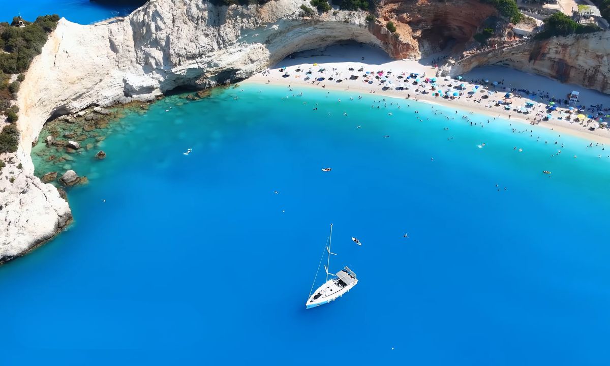 lefkada iz drona slikana