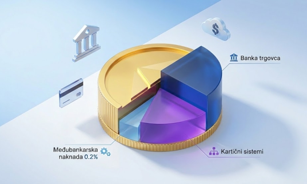Koje provizije se plaćaju kod kartičnog plaćanja